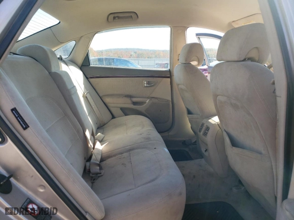 2006 Hyundai Azera SE with VIN KMHFC46F16A070299, listed as a Copart auction lot 77347844 with 161,000 mi miles and Salvage Title. Bid and sale history available at carsss.com. Image 10.