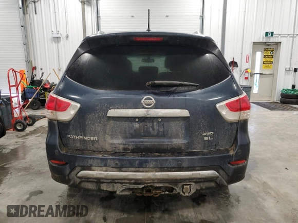 2013 Nissan Pathfinder S with VIN 5N1AR2MM6DC607698, listed as a Copart auction lot 43461045 with 230,667 mi miles and Clean Title. Bid and sale history available at carsss.com. Image 6.