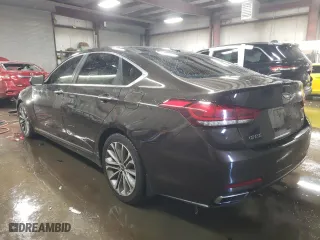 2015 Hyundai Genesis 3.8L with VIN KMHGN4JE0FU104518, listed as a Copart auction lot 49256985 with 133,950 mi miles and Salvage Title. Bid and sale history available at carsss.com. Image 2.