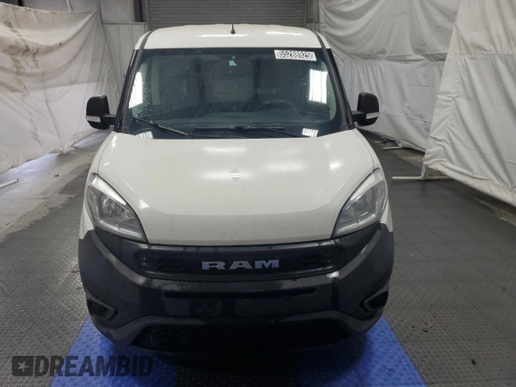 2020 Ram ProMaster City Cargo Tradesman with VIN ZFBHRFAB9L6S43385, listed as a Copart auction lot 55288925 with 221,483 mi miles and Clean title. Bid and sale history available at DreamBid. Image 5.