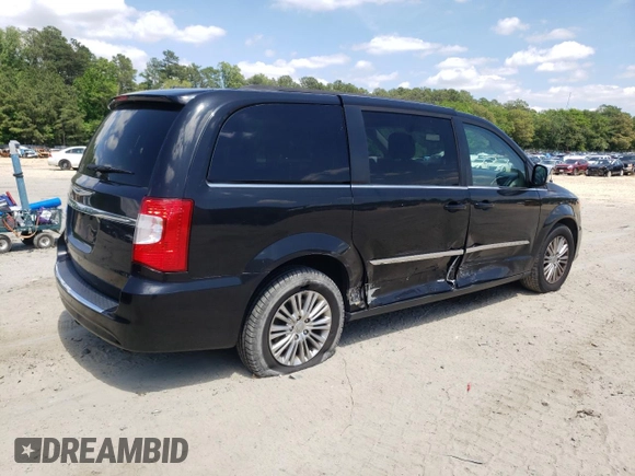 2015 Chrysler Town & Country Touring L z VIN 2C4RC1CG9FR574236, wystawiony jako Copart lot #57702925 z przebiegiem 87 453 mil mil oraz Szkoda całkowita • Salvage title. Historia ofert i sprzedaży dostępna na DreamBid. Obrazek 3.