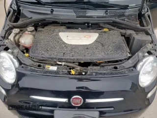 2014 FIAT 500e with VIN 3C3CFFGE7ET266999, listed as a Copart auction lot 50703015 with 74,375 mi miles and Salvage Title. Bid and sale history available at carsss.com. Image 11.