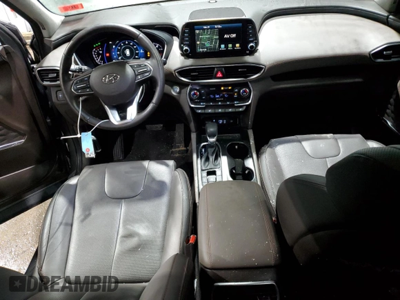 2020 Hyundai Santa Fe Limited with VIN 5NMS5CAD4LH157399, listed as a Copart auction lot 46675725 with 44,686 mi miles and Salvage Title. Bid and sale history available at DreamBid. Image 8.