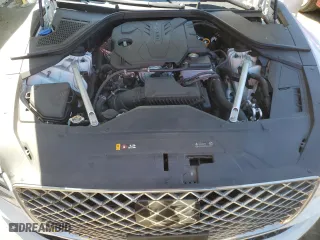 2023 Genesis G80 2.5T with VIN KMTGB4SC5PU142775, listed as a Copart auction lot 69104824 with 30,223 mi miles and Salvage Title. Bid and sale history available at carsss.com. Image 11.