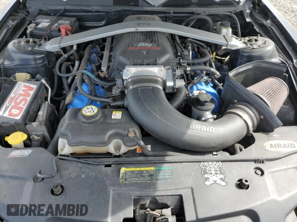 2010 Ford Mustang GT with VIN 1ZVBP8CH8A5119369, listed as a Copart auction lot 53028195 with 132,124 mi miles and Salvage Title. Bid and sale history available at carsss.com. Image 11.