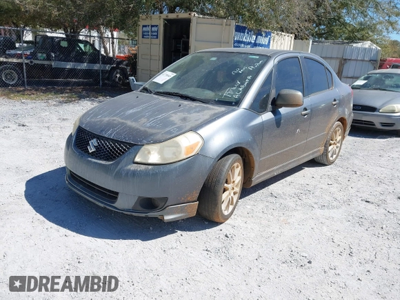 2008 Suzuki SX4 Sport with VIN JS2YC414285102956, listed as a IAAI auction lot 41778549 with 1 mi miles. Bid and sale history available at carsss.com. Image 2.