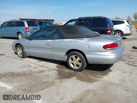 2000 Chrysler Sebring JXi z VIN 3C3EL55H8YT270847, wystawiony jako IAAI lot #41881806 z przebiegiem Nie podano mil oraz . Historia ofert i sprzedaży dostępna na DreamBid. Obrazek 3.