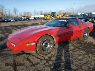 1984 Chevrolet Corvette with VIN 1G1AY0781E5126928, listed as a Copart auction lot 46899775 with 110,604 mi miles and Clean Title. Bid and sale history available at carsss.com. Image 1.
