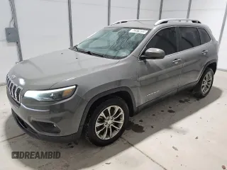 2020 Jeep Cherokee Latitude Plus with VIN 1C4PJLLB5LD545795, listed as a Copart auction lot 52379855 with 87,208 mi miles and Clean Title. Bid and sale history available at carsss.com. Image 1.