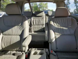2009 Honda Odyssey EX-L with VIN 5FNRL38749B006271, listed as a Copart auction lot 50619625 with 210,017 mi miles and Salvage Title. Bid and sale history available at carsss.com. Image 10.