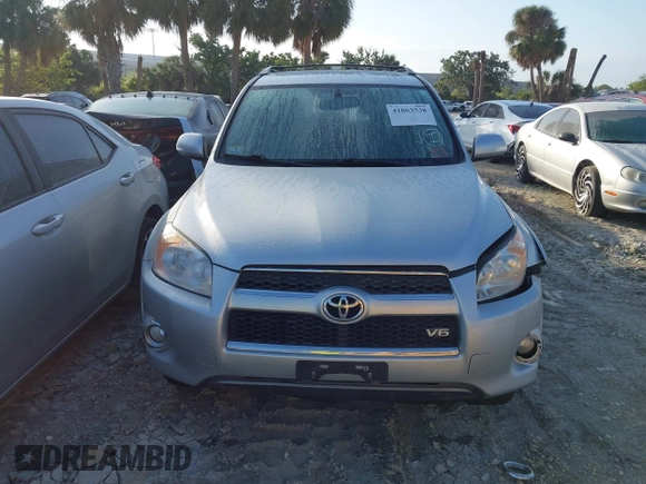 2011 Toyota RAV4 Ltd with VIN 2T3DK4DV9BW049091, listed as a IAAI auction lot 41863538 with 155,893 mi miles. Bid and sale history available at carsss.com. Image 12.