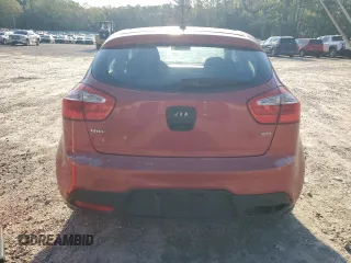 2012 Kia Rio LX with VIN KNADM5A31C6044051, listed as a Copart auction lot 52248345 with 181,306 mi miles and Clean Title. Bid and sale history available at carsss.com. Image 6.