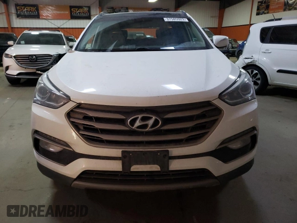 2017 Hyundai Santa Fe 2.0T z VIN 5XYZUDLA3HG456149, wystawiony jako Copart lot #37585923 z przebiegiem 111 627 mil mil oraz Szkoda całkowita • Salvage title. Historia ofert i sprzedaży dostępna na DreamBid. Obrazek 5.