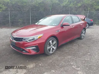 2020 Kia Optima LX with VIN 5XXGT4L31LG450083, listed as a IAAI auction lot 41951171 with 27,985 mi miles. Bid and sale history available at carsss.com. Image 18.