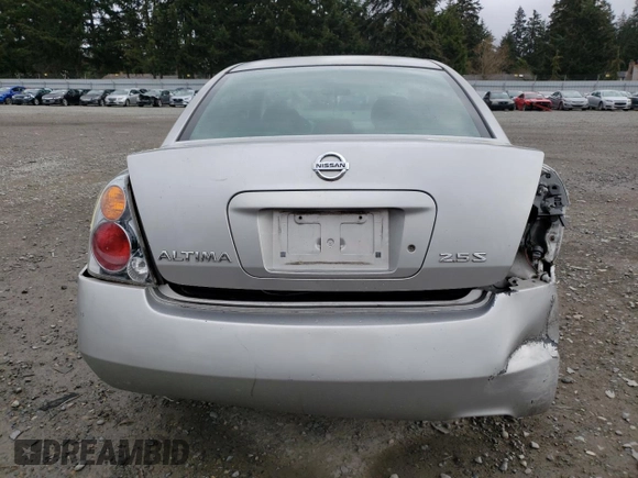 2004 Nissan Altima S with VIN 1N4AL11D64C157996, listed as a Copart auction lot 46708165 with 191,958 mi miles and Salvage Title. Bid and sale history available at carsss.com. Image 6.
