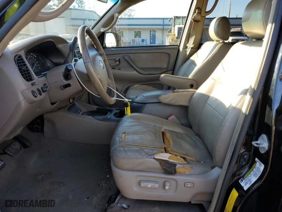 2006 Toyota Sequoia SR5 with VIN 5TDZT34A36S283129, listed as a Copart auction lot 86210744 with 307,960 mi miles and Salvage Title. Bid and sale history available at carsss.com. Image 7.