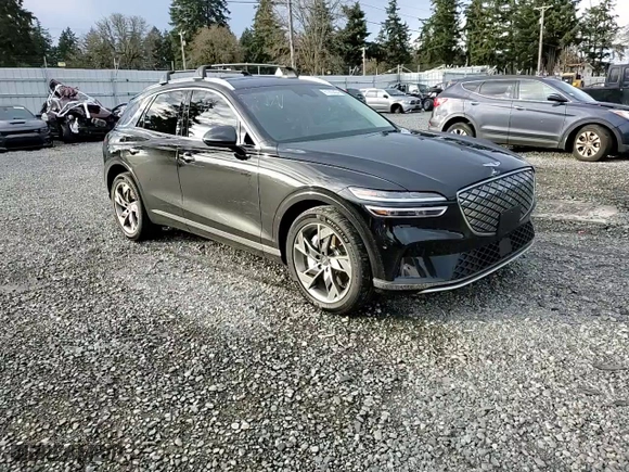 2024 Genesis Electrified GV70 Advanced with VIN 5NMMCET11RH001245, listed as a Copart auction lot 81203424 with 17,091 mi miles and Salvage Title. Bid and sale history available at carsss.com. Image 12.
