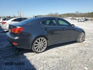 2008 Lexus IS with VIN JTHBK262082069891, listed as a Copart auction lot 48618745 with 184,840 mi miles and Clean Title. Bid and sale history available at carsss.com. Image 3.