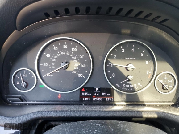 2012 BMW X3 35i z VIN 5UXWX7C5XCL975077, wystawiony jako Copart lot #56865805 z przebiegiem 226 838 mil mil oraz Tytuł czysty. Historia ofert i sprzedaży dostępna na DreamBid. Obrazek 9.