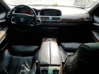 2002 BMW 7 Series 745Li with VIN WBAGN63472DR07659, listed as a Copart auction lot 60600554 with Not Provided miles and Salvage Title. Bid and sale history available at carsss.com. Image 8.
