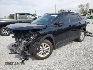 2024 Toyota Corolla Cross LE с VIN 7MUCAAAG9RV091989, выставлен на аукционе Copart как лот 55823575 с пробегом 14 389 миль миль и Списание • Salvage title. История ставок и продаж доступна на DreamBid. Изображение 1.