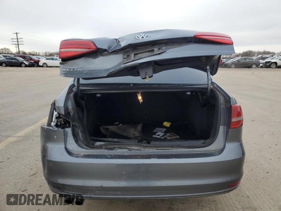 2015 Volkswagen Jetta S с VIN 3VW1K7AJ1FM269061, выставлен на аукционе Copart как лот 44226555 с пробегом 96 651 миль миль и Списание • Salvage title. История ставок и продаж доступна на DreamBid. Изображение 6.