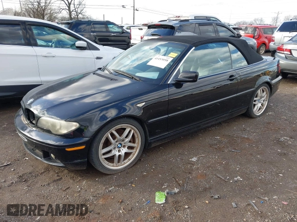 2004 BMW 3 Series 330Ci with VIN WBABW534X4PL45064, listed as a IAAI auction lot 41453058 with 152,437 mi miles. Bid and sale history available at carsss.com. Image 2.