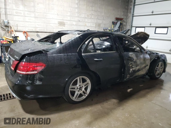 2014 Mercedes-Benz E-Class E 350 Luxury with VIN WDDHF8JB9EA904288, listed as a Copart auction lot 47801745 with 0 mi miles and Salvage Title. Bid and sale history available at carsss.com. Image 3.
