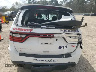 2022 Dodge Durango Pursuit with VIN 1C4SDJFT1NC208611, listed as a Copart auction lot 48221685 with 58,243 mi miles and Salvage title. Bid and sale history available at DreamBid. Image 6.