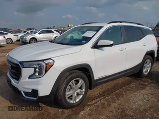 2022 GMC Terrain SLE with VIN 3GKALMEV9NL134012, listed as a IAAI auction lot 42075701 with Not Provided miles and . Bid and sale history available at carsss.com. Image 2.