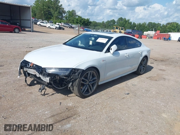 2016 Audi A7 Premium Plus with VIN WAUWGAFC2GN021696, listed as a IAAI auction lot 42595234 with 112,464 mi miles and . Bid and sale history available at DreamBid. Image 19.