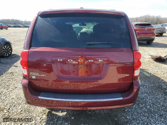 2020 Dodge Grand Caravan SXT with VIN 2C4RDGCG4LR170241, listed as a Copart auction lot 45861985 with 92,820 mi miles and Salvage Title. Bid and sale history available at carsss.com. Image 6.