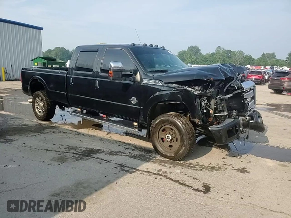 2015 Ford F-350 Platinum with VIN 1FT8W3BT4FEB02746, listed as a Copart auction lot 62099025 with 193,636 mi miles and Salvage title. Bid and sale history available at DreamBid. Image 13.