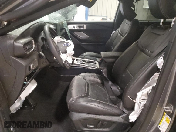 2021 Ford Explorer ST with VIN 1FM5K8GCXMGC25324, listed as a Copart auction lot 51885175 with 0 mi miles and Non Repairable. Bid and sale history available at carsss.com. Image 7.