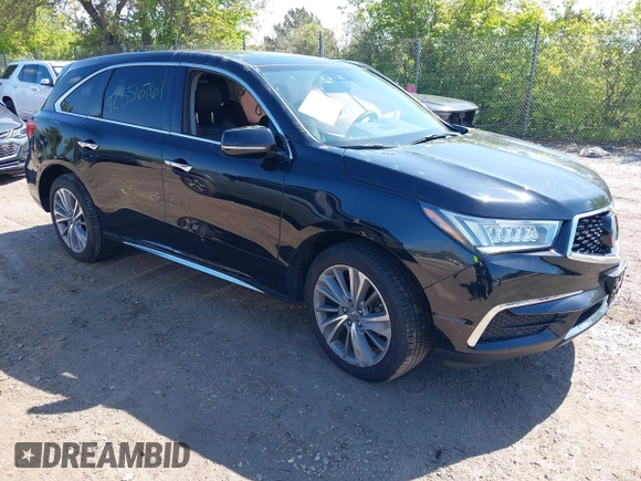 2017 Acura MDX Technology with VIN 5FRYD4H59HB036974, listed as a IAAI auction lot 42356761 with 116,835 mi miles and . Bid and sale history available at DreamBid. Image 1.