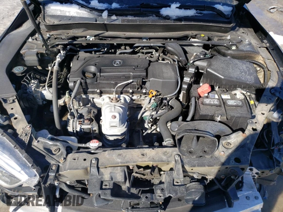 2020 Acura TLX with VIN 19UUB1F39LA016460, listed as a Copart auction lot 44309375 with 46,716 mi miles and Salvage Title. Bid and sale history available at carsss.com. Image 11.