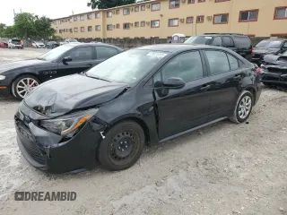 2023 Toyota Corolla LE z VIN 5YFB4MDE6PP012504, wystawiony jako Copart lot #59875305 z przebiegiem 41 080 mil mil oraz Szkoda całkowita • Salvage title. Historia ofert i sprzedaży dostępna na DreamBid. Obrazek 1.