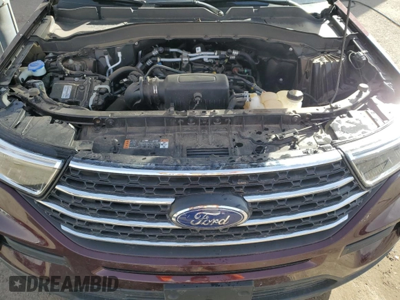 2022 Ford Explorer XLT with VIN 1FMSK7DH1NGA32848, listed as a Copart auction lot 47378465 with 46,329 mi miles and Clean Title. Bid and sale history available at carsss.com. Image 12.