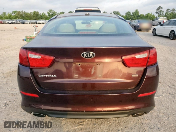 2015 Kia Optima LX z VIN 5XXGM4A72FG493693, wystawiony jako Copart lot #57645065 z przebiegiem 99 769 mil mil oraz Czysty tytuł • Clean title. Historia ofert i sprzedaży dostępna na DreamBid. Obrazek 6.