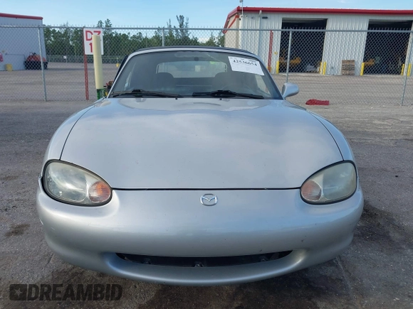 1999 Mazda MX-5 Miata with VIN JM1NB3534X0124237, listed as a IAAI auction lot 42536654 with 92,696 mi miles and . Bid and sale history available at DreamBid. Image 13.