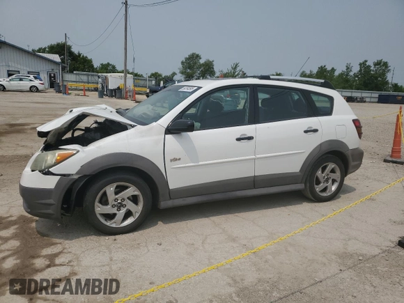 2004 Pontiac Vibe z VIN 5Y2SL62884Z426283, wystawiony jako Copart lot #59284595 z przebiegiem Nie podano mil oraz Szkoda całkowita • Salvage title. Historia ofert i sprzedaży dostępna na DreamBid. Obrazek 1.