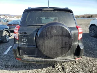 2011 Toyota RAV4 with VIN JTMBK4DV2B5101840, listed as a Copart auction lot 43525535 with 155,899 mi miles and Salvage Title. Bid and sale history available at carsss.com. Image 6.