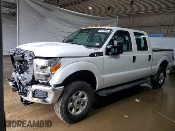 2016 Ford F-250 Lariat with VIN 1FT7W2B67GED07818, listed as a Copart auction lot 61246685 with 110,828 mi miles and Salvage title. Bid and sale history available at DreamBid. Image 1.