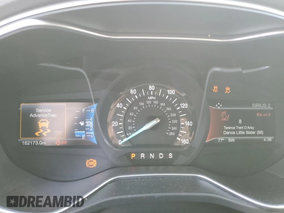 2016 Ford Fusion SE with VIN 3FA6P0H70GR296953, listed as a Copart auction lot 51827665 with 182,173 mi miles and Salvage Title. Bid and sale history available at carsss.com. Image 9.