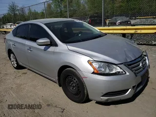 2015 Nissan Sentra SV with VIN 3N1AB7AP3FY321535, listed as a Copart auction lot 54095015 with 115,359 mi miles and Salvage Title. Bid and sale history available at DreamBid. Image 13.