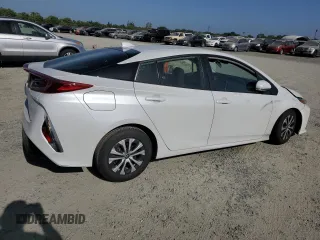 2021 Toyota Prius LE with VIN JTDKAMFP2M3173895, listed as a Copart auction lot 54384825 with 72,915 mi miles and Salvage Title. Bid and sale history available at DreamBid. Image 3.