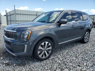 2021 Kia Telluride EX z VIN 5XYP34HCXMG181314, wystawiony jako Copart lot #56170945 z przebiegiem 81 425 mil mil oraz Nie do naprawy • Non repairable. Historia ofert i sprzedaży dostępna na DreamBid. Obrazek 1.