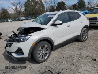 2022 Buick Encore GX Essence with VIN KL4MMFSL8NB148628, listed as a Copart auction lot 49227105 with 19,872 mi miles and Salvage title. Bid and sale history available at DreamBid. Image 1.