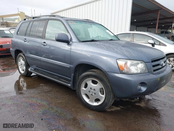 2006 Toyota Highlander w/3rd Row with VIN JTEEP21A360174203, listed as a IAAI auction lot 41787747 with 143,519 mi miles. Bid and sale history available at carsss.com. Image 1.