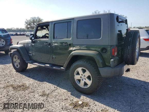 2008 Jeep Wrangler Unlimited Sahara with VIN 1J4GA59138L616722, listed as a Copart auction lot 54162835 with Not Provided miles and Salvage Title. Bid and sale history available at DreamBid. Image 2.